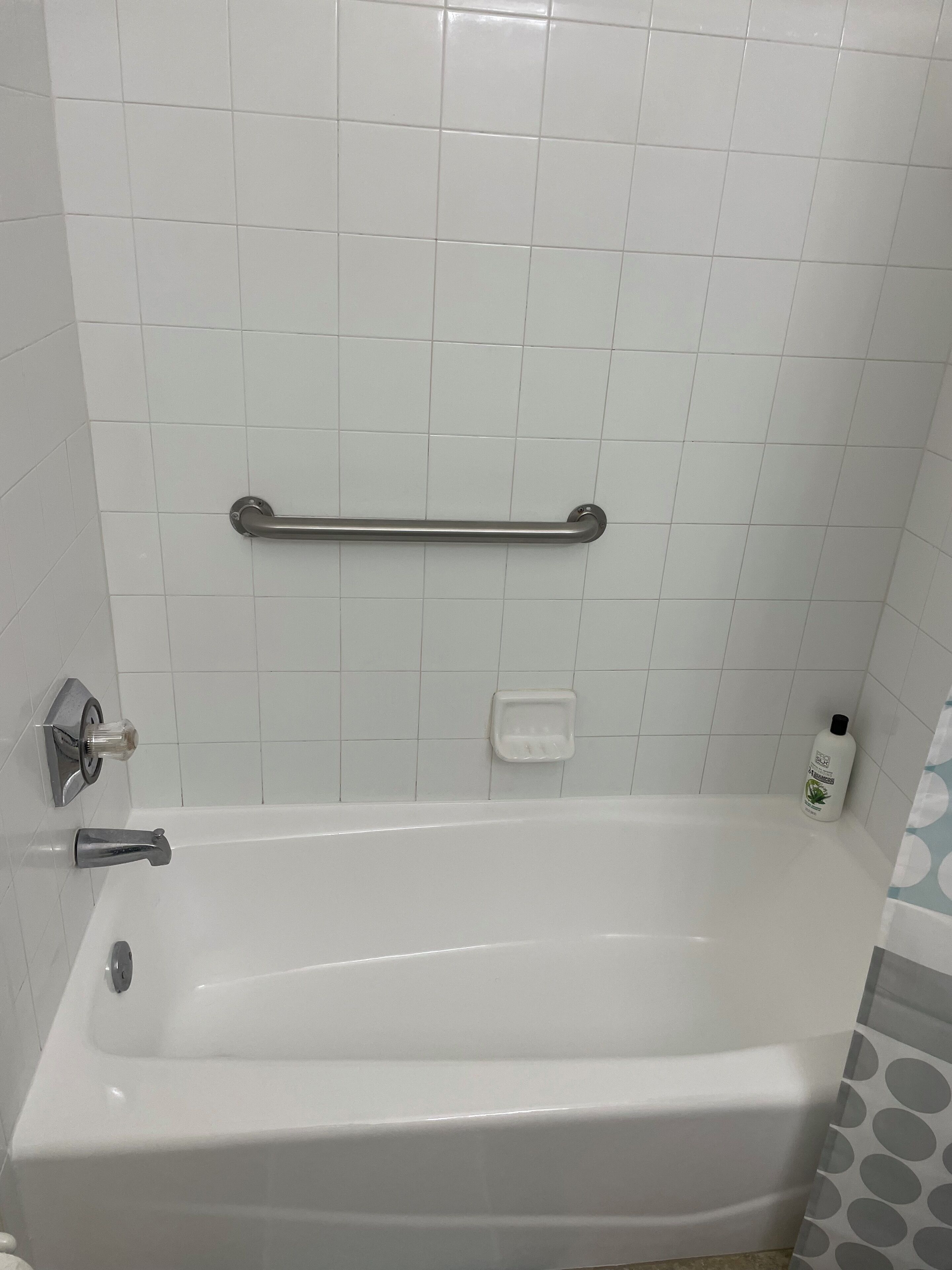 Towels, soap, toilet paper