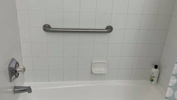 Towels, soap, toilet paper