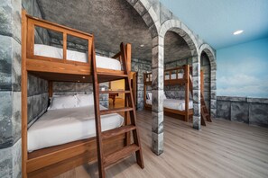 15 bedrooms, iron/ironing board, travel crib, free WiFi