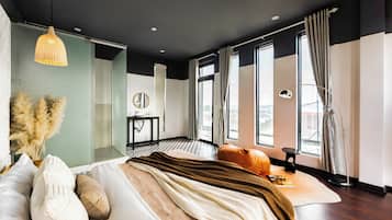 Habitación doble Deluxe, vista a la montaña | Insonorización y wifi gratis