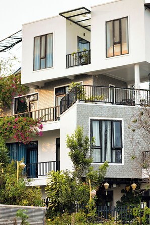 Fachada de la propiedad