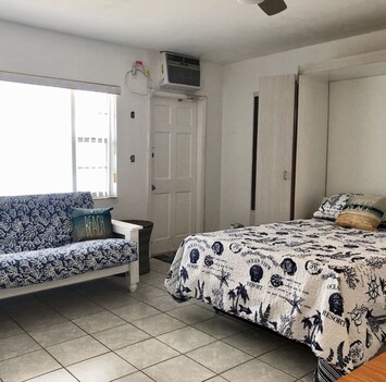 Queen Size Bed and pull out full size Sofa Futon