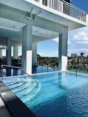 Condo, 1 Bedroom | Pool | Outdoor pool - Chic & Cozy Metro Hideout (Iloilo)