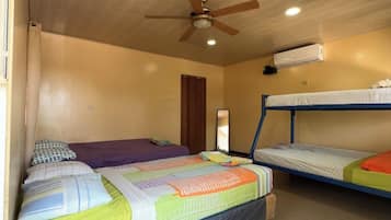 3 habitaciones, wifi y ropa de cama