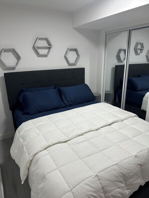 2 chambres, fer et planche Ă repasser, Wi-Fi gratuit, draps fournis