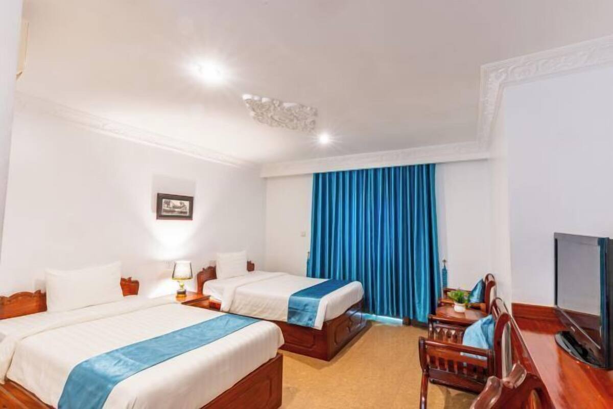 1 slaapkamer, een kluis op de kamer, een bureau, gratis wifi