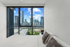 2 bedrooms, iron/ironing board, travel crib, free WiFi