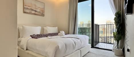 1 室のベッドルーム、アイロン / アイロン台、WiFi (無料)、ベッドシーツ