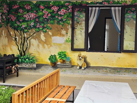 Family House, Patio, Garden View | Courtyard view