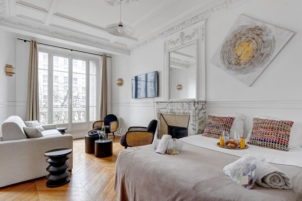 2 habitaciones, internet y ropa de cama