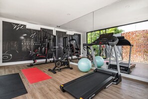 Fitness facility - Modern Private Pool Villa 8E, 10min Melasti Beach (pecatu)