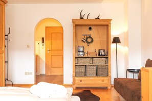 1 quarto, roupa de cama