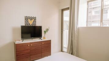 1 soverom, strykejern/-brett, wi-fi og sengetøy