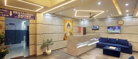 Sala de estar en el lobby