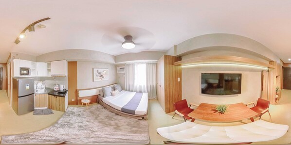 1 sovrum, strykjärn/strykbräda, internet och sängkläder