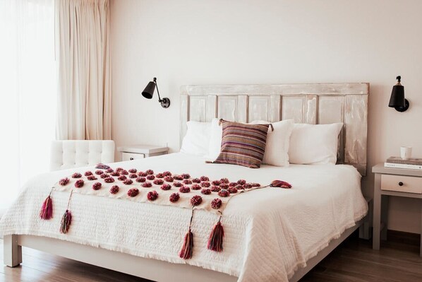 1 غرفة نوم وواي فاي وملاءات أسرّة