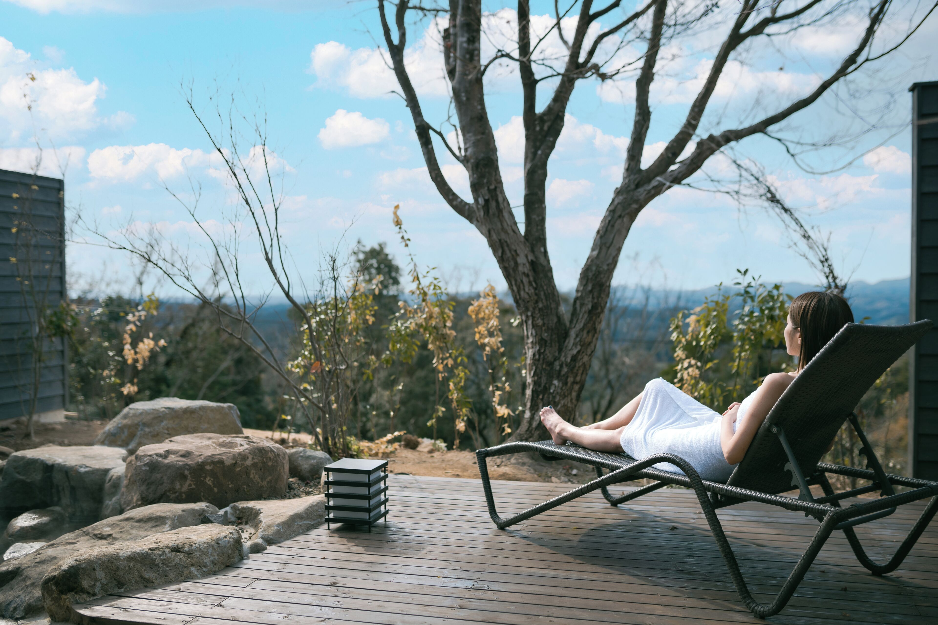 套房, 无烟房 (Kirishimagawa) | 露台