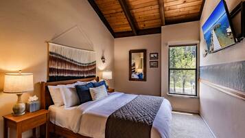 4 dormitorios, escritorio, tabla de planchar con plancha y wifi