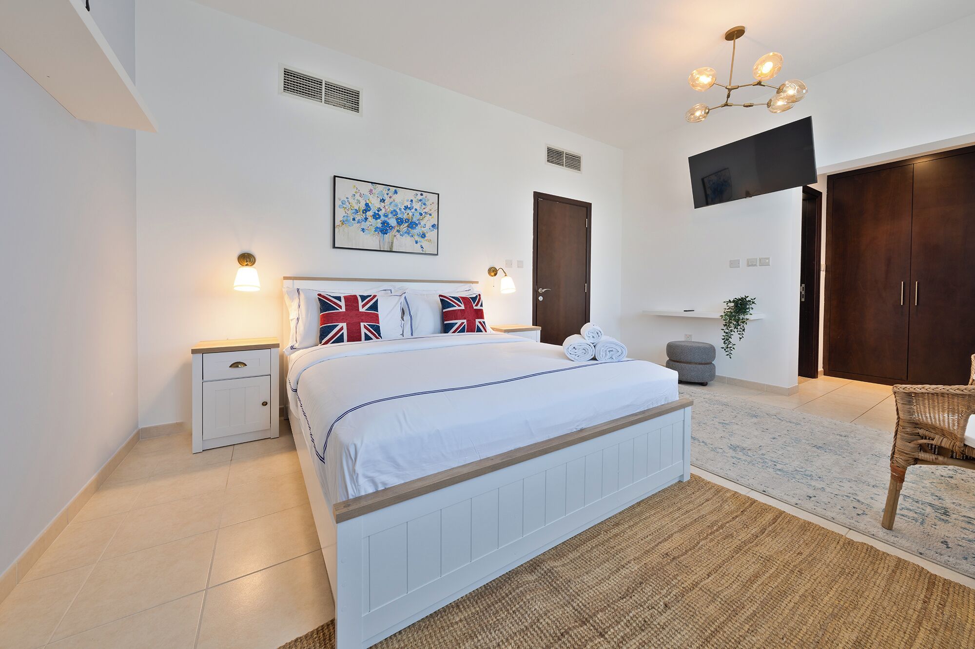 2 habitaciones, caja de seguridad en la habitación y cortinas blackout 