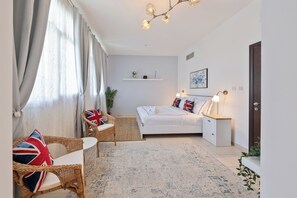 2 bedrooms, in-room safe, blackout curtains, soundproofing
