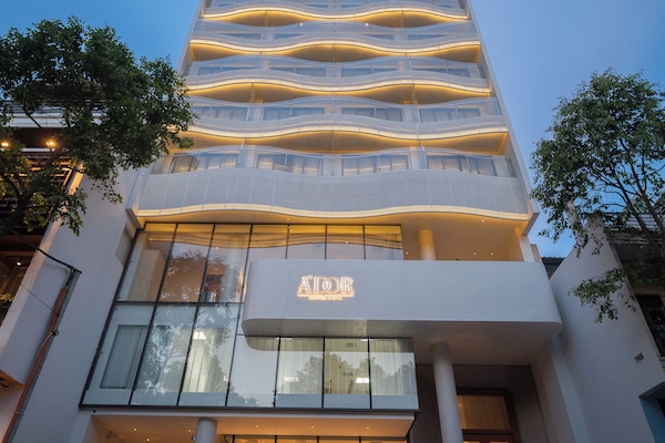 Fassade der Unterkunft