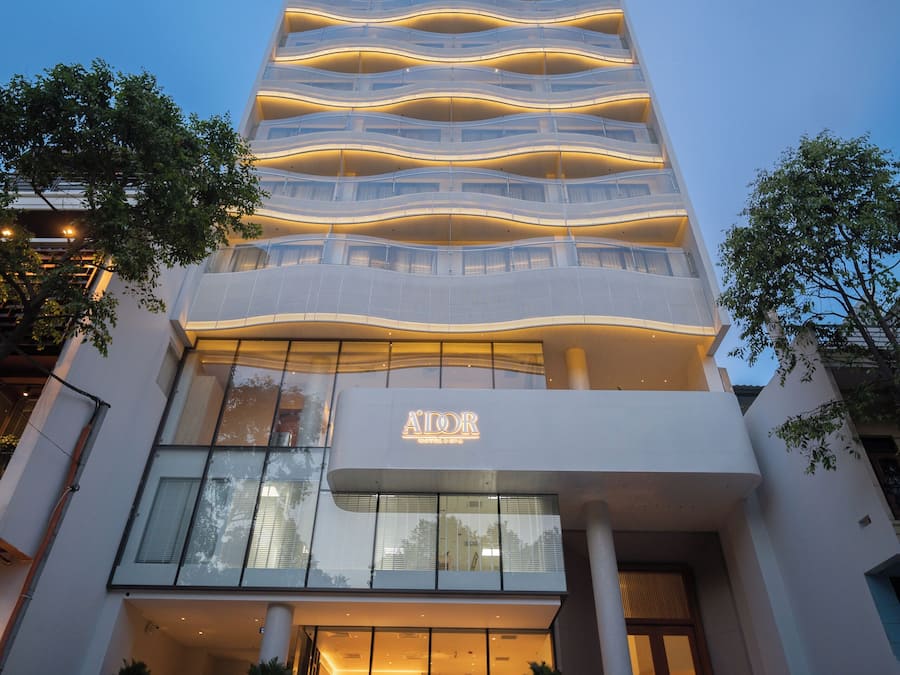 Fachada da propriedade