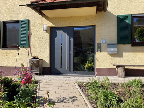 Holiday apartment in beautiful natural surroundings with the whole family in the immediate vicinity of Ulm.