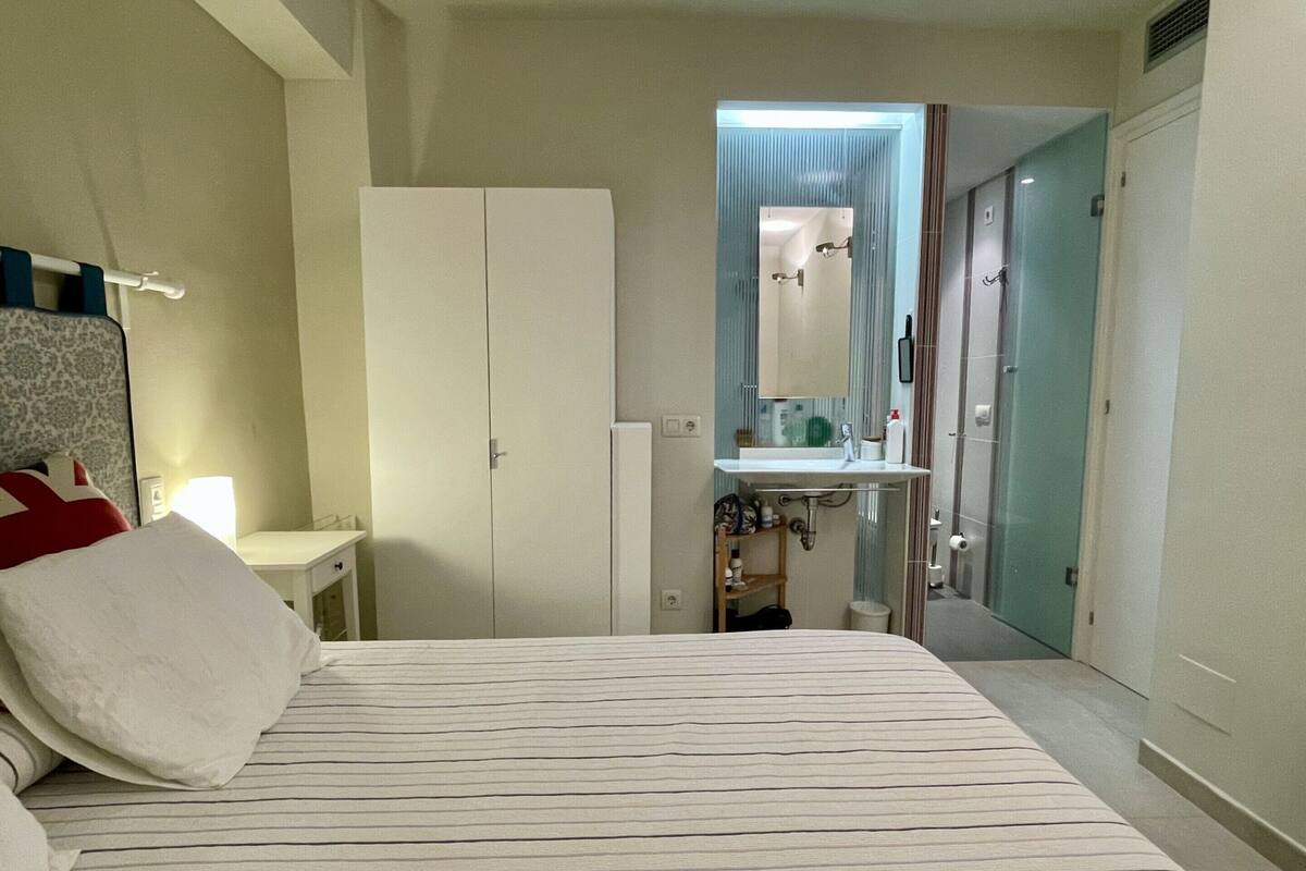 18 bedrooms, individually furnished, iron/ironing board