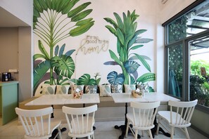 Sitteområde i lobbyen