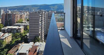 Nutsubidze two bedroom apartment with big balcony