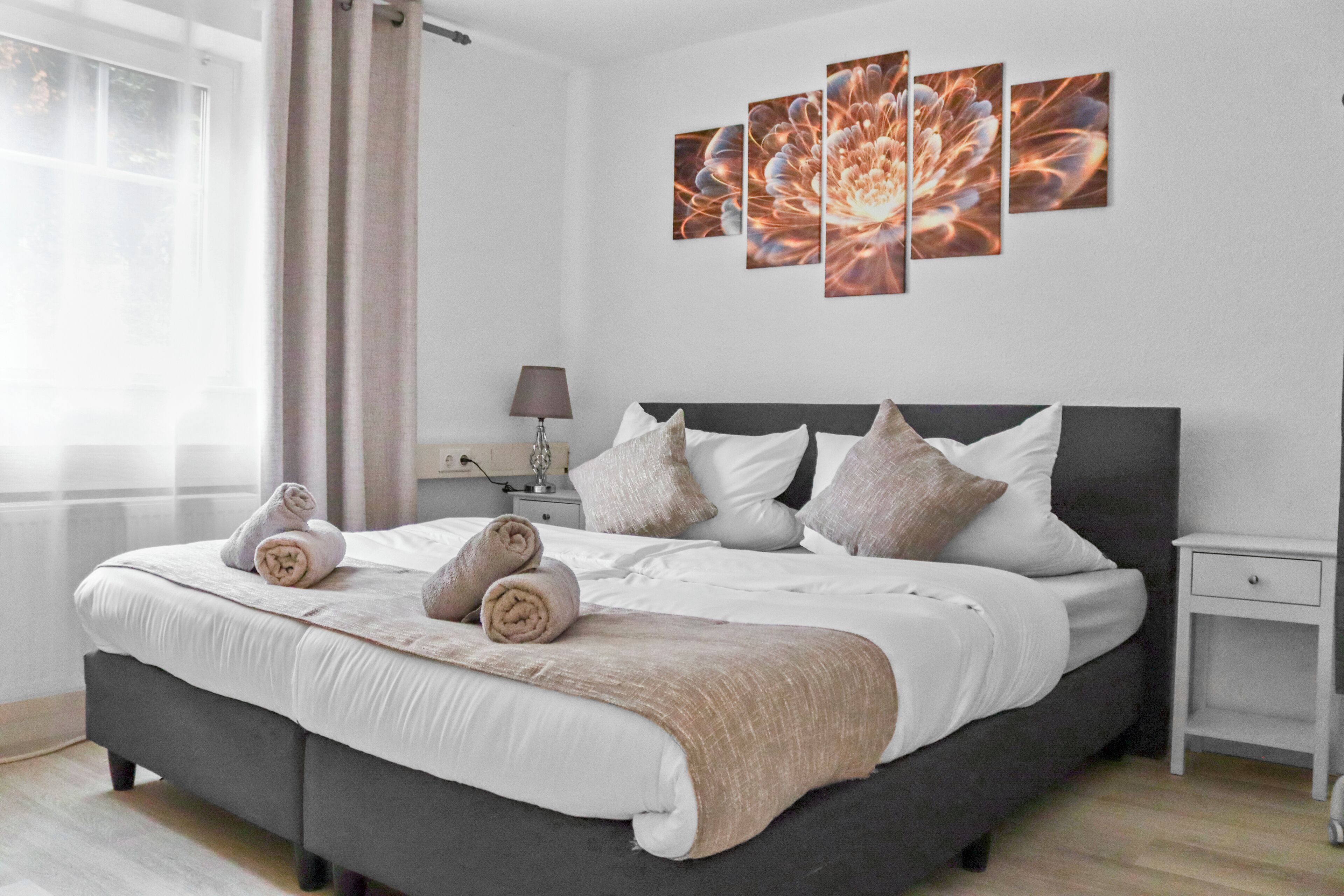 3 soverom, wi-fi og sengetøy