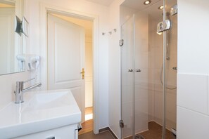 Shower, hair dryer