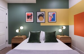 2 Schlafzimmer, Schreibtisch, Bügeleisen/Bügelbrett, kostenloses WLAN
