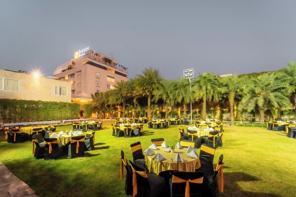 Voorkant van accommodatie