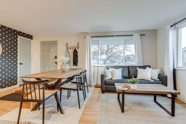 Smart-tv en een open haard