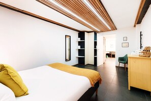 1 Schlafzimmer, Bügeleisen/Bügelbrett, kostenloses WLAN, Bettwäsche