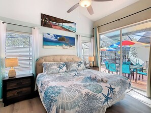 4 bedrooms, iron/ironing board, travel crib, free WiFi