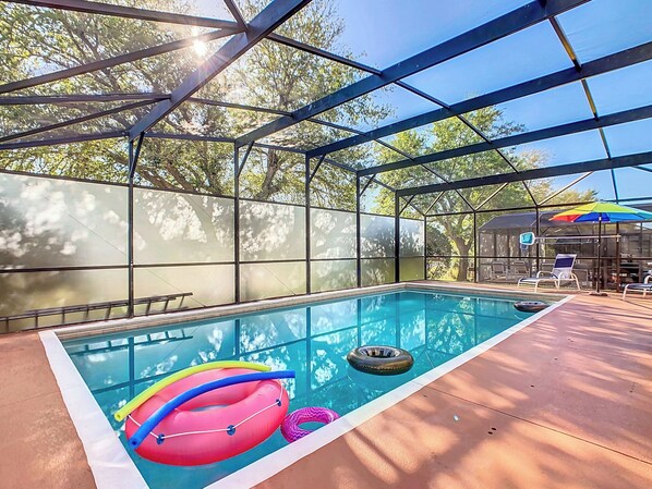 Piscine chauffée