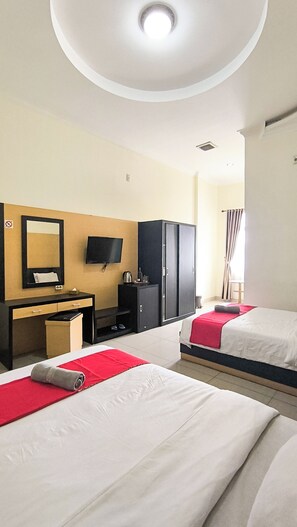 Deluxe Twin kamer | Een bureau, een laptopwerkplek, gratis wifi