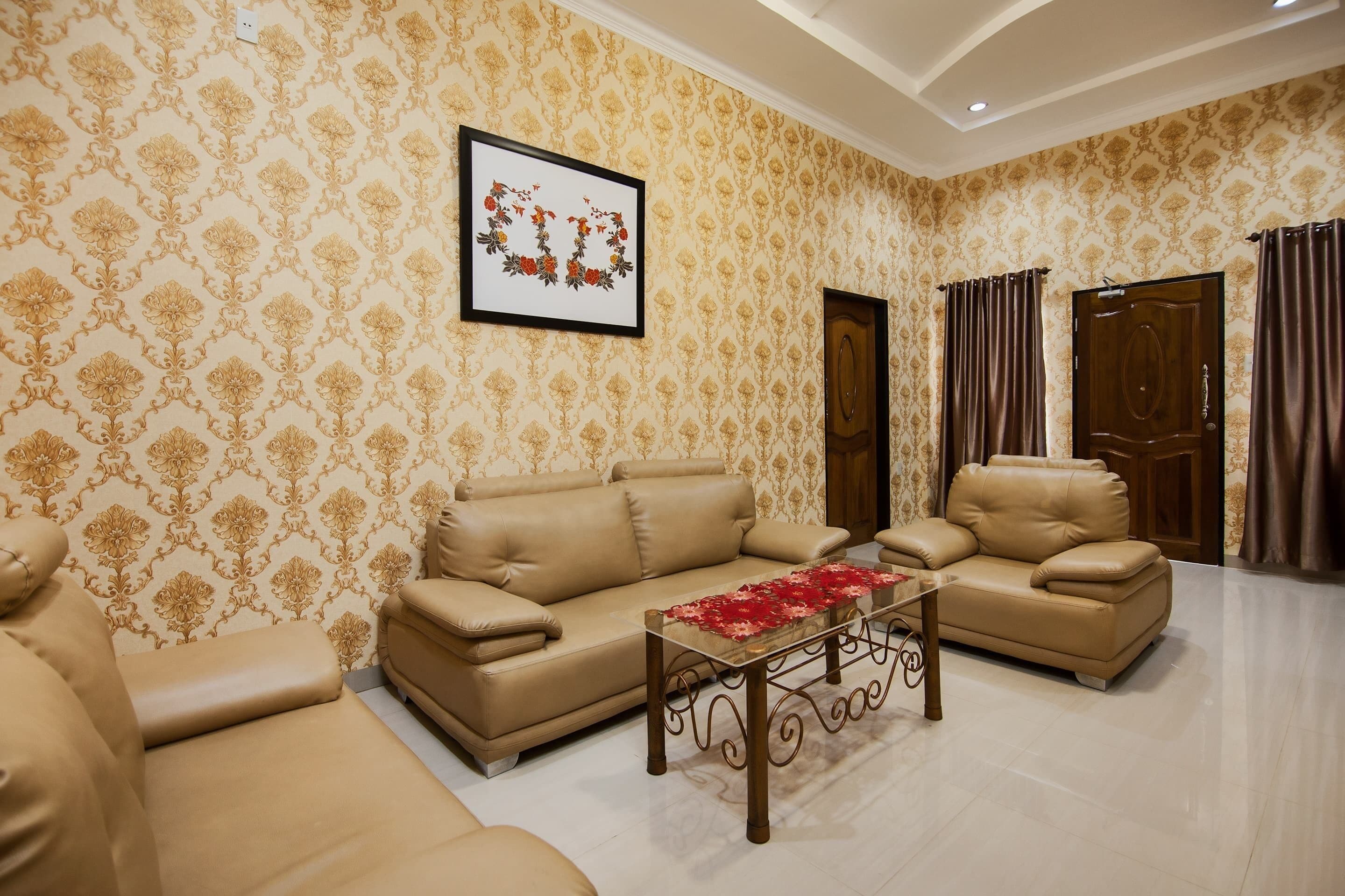 Habitación doble presidencial | Área de sala de estar