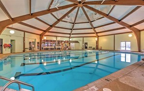 Inomhuspool och uppvärmd pool