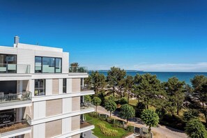 Exterior - Vacation apartment 7 in the Villa Vogue Binz for 4 persons, sea view, on the street (Binz)