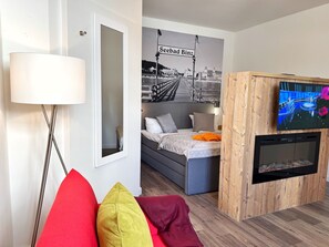 1 室のベッドルーム、WiFi (無料)、ベッドシーツ