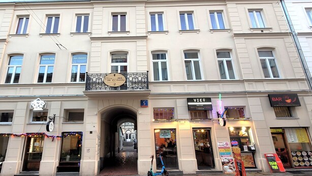 Façade de l’hébergement