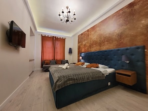Habitación cuádruple Confort | Decoración individual y mobiliario individual