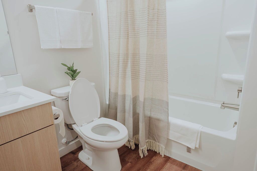 Appartement Luxe, vue ville | Salle de bain