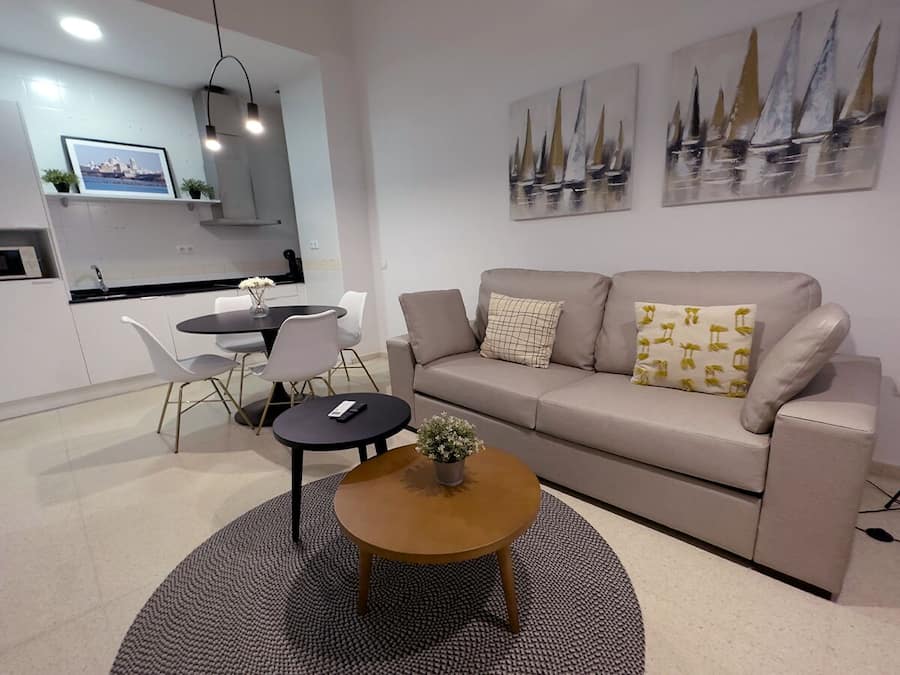 Standard Apartment, City View | Living area | TV