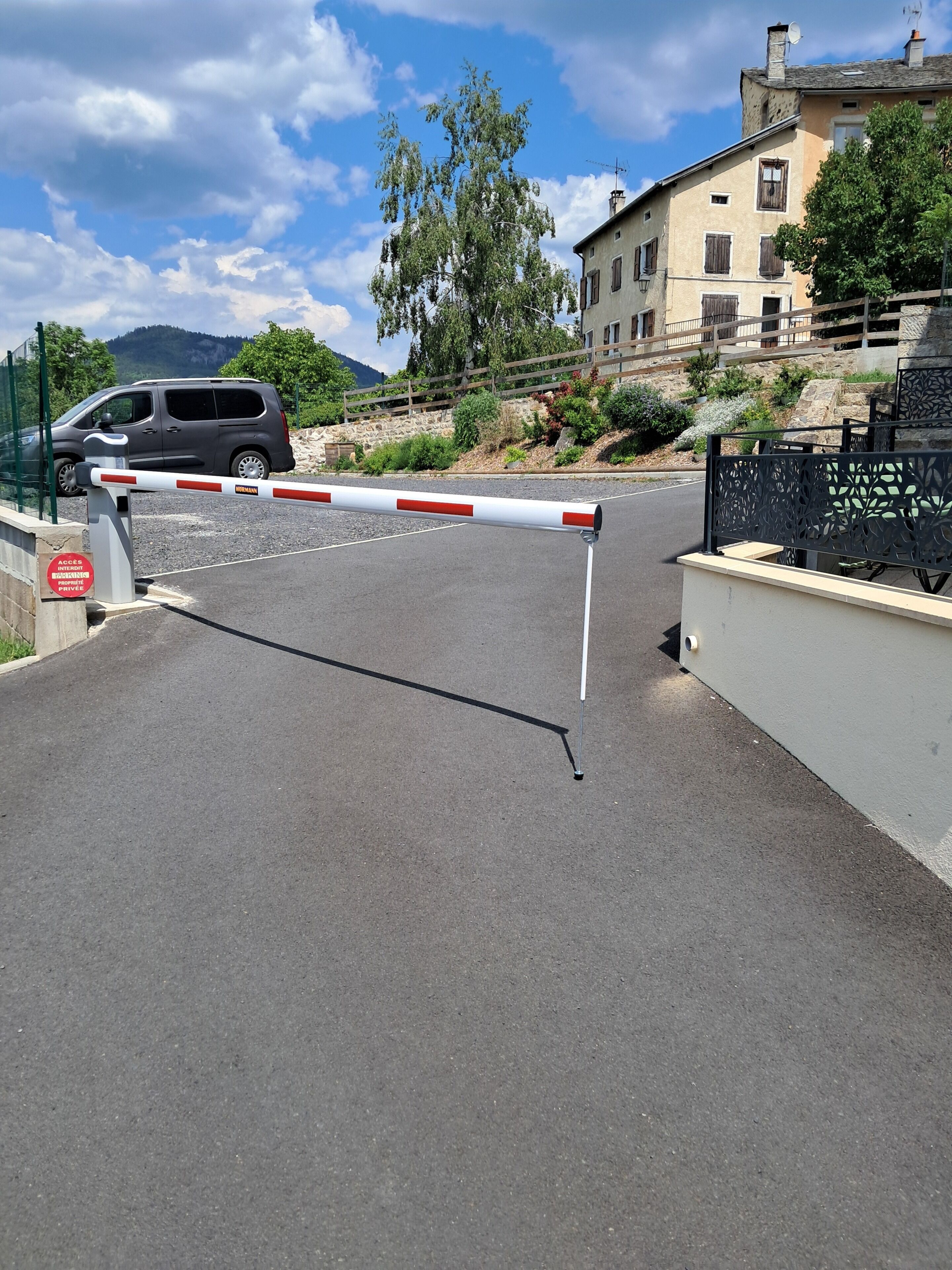 Enceinte de l’hébergement