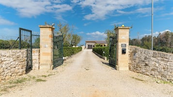 Entrada da propriedade