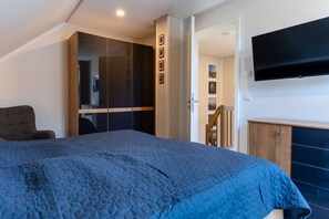 2 habitaciones, tabla de planchar con plancha y wifi 